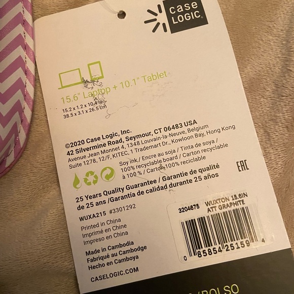 NWT Fujifilm Instax 7s Chevron Groovy Camera Case - Lavender - Picture 4 of 9